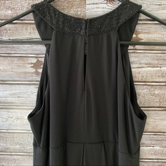 Eliza‎ J Sleeveless Embellished Neckline Dress 10 - Picture 7 of 12